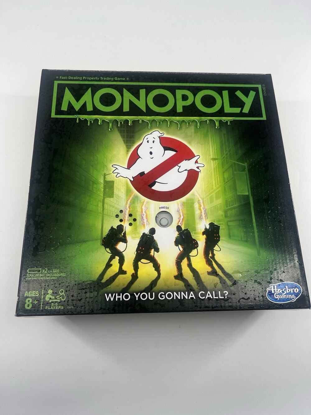 Monopoly Board Game Ghostbusters Edition Limited Edition Who You Gonna Call